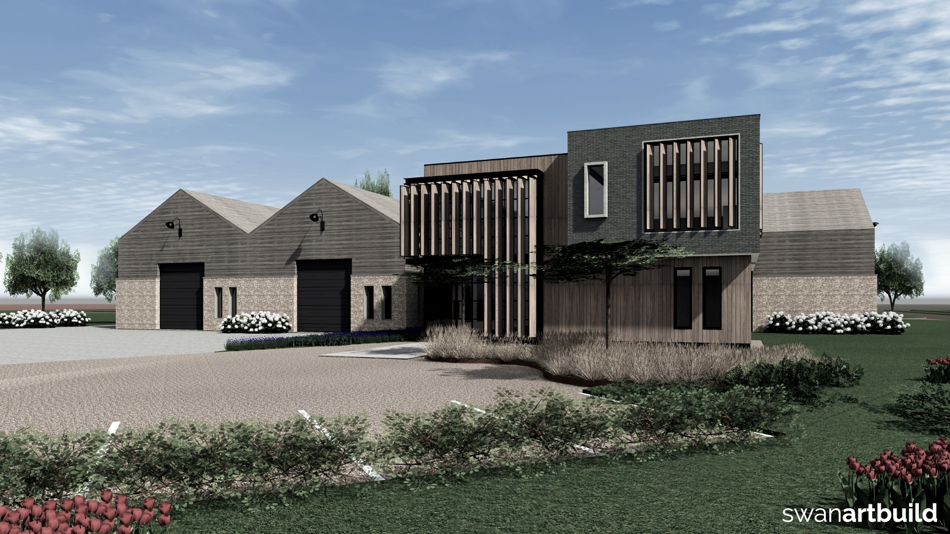 nieuwbouw bedrijfspand warmenhuizen swan artbuild nieuwbouw bedrijfspand warmenhuizen swan artbuild