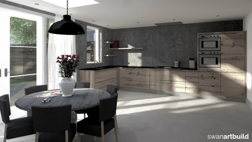 Keuken oud eiken Interieur woonhuis meubels keuken oud eiken