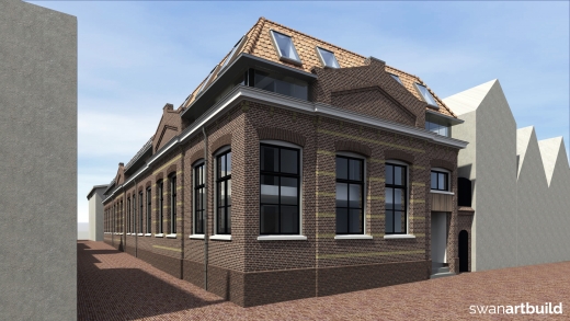 8 stadswoningen in bestaand pand Koningsweg Doelenveld Alkmaar centrum