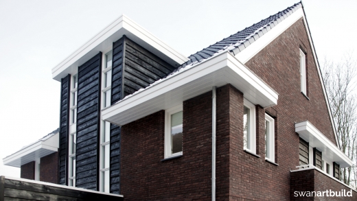 Nieuwbouw vrijstaand woonhuis in jaren dertig stijl te Alkmaar